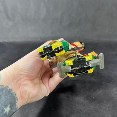 Vintage Tin Litho | Hobo Clown Skating | TPS