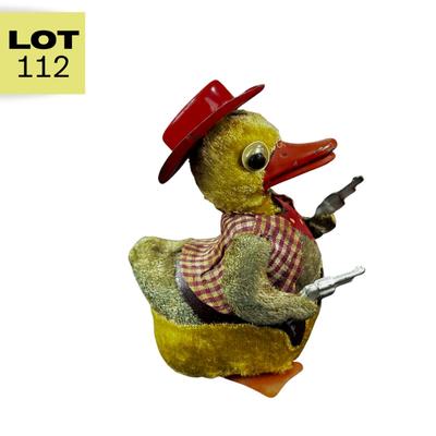 Vintage Wind-Up | Pistol Packing Duck | Nomura