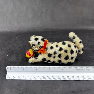 Vintage Wind-Up | Snow Leopard with Ball