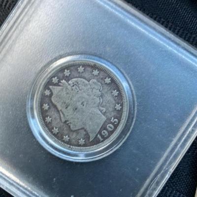 8-Coin Liberty Head "V" Nickel Lot w/ TRIPLE 1905 – 1889 to 1911 – 3 in Hard Cases – Heirloom Set!