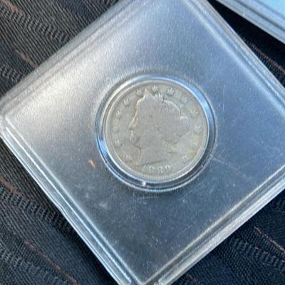 8-Coin Liberty Head "V" Nickel Lot w/ TRIPLE 1905 – 1889 to 1911 – 3 in Hard Cases – Heirloom Set!