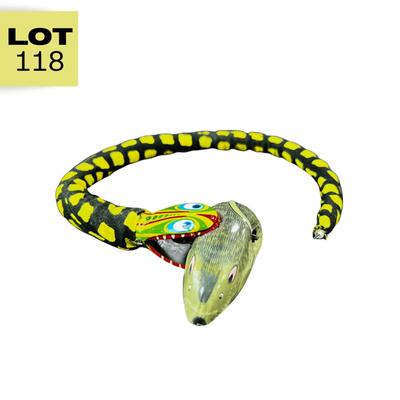 Vintage Wind-Up | Snake with Mouse | Japan