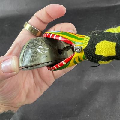 Vintage Wind-Up | Snake with Mouse | Japan