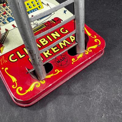 Vintage Wind-Up | The Climbing Fireman | Marx