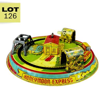 Vintage Tin Litho | Honeymoon Express | Marx
