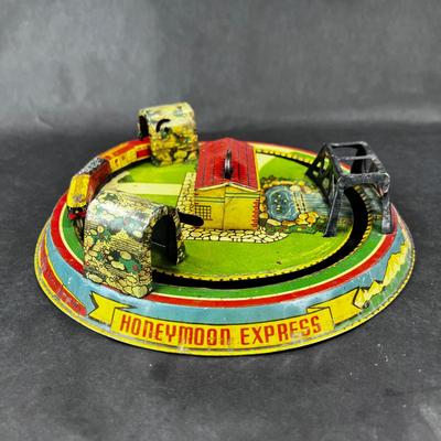 Vintage Tin Litho | Honeymoon Express | Marx