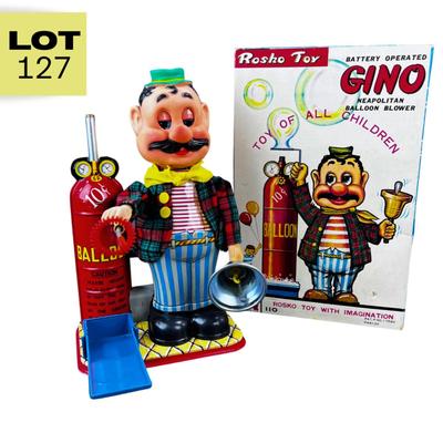 Vintage Battery Opp | Gino Neapolitan Balloon Blower