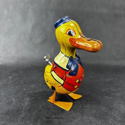 Vintage Wind Up | Waddling Duck | J Chein