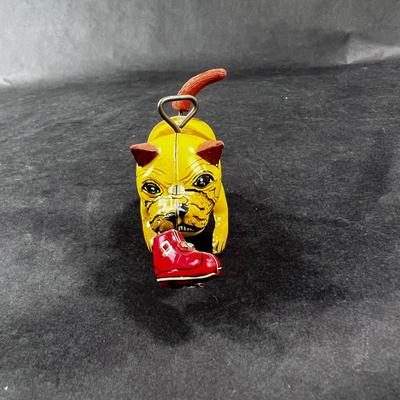 Vintage Wind-Up | Bulldog w/Shoe | Japan