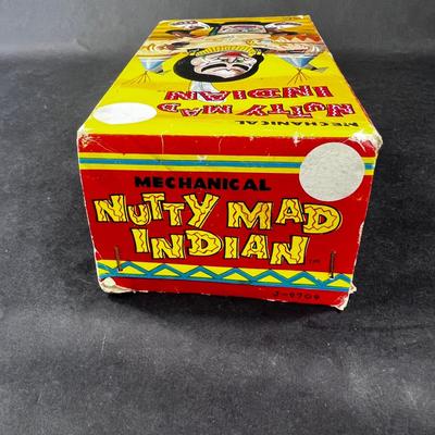 Vintage Wind-Up | Nutty Mad Indian | Marx