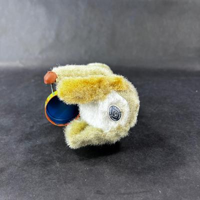 Vintage Wind-Up | Plush Drummer Dog | Nomura Toys