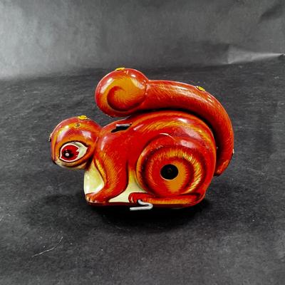 Vintage Wind-Up | Mechanical Squirrel Land | Complete