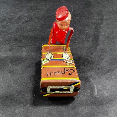 Vintage Wind-Up | Celluloid Bellhop | Japan