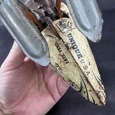 Vintage Wind-Up | Pecking Goose Duck | Unique Art