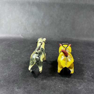 Vintage Tin Litho | Wind-Up Dogs