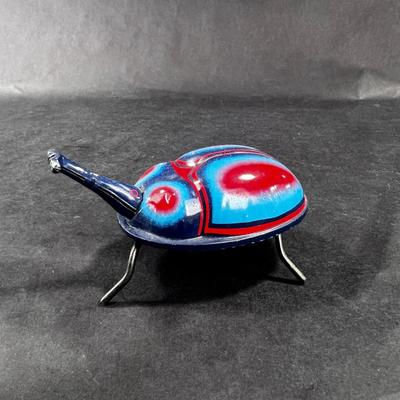Vintage Tin Wind-Up | Walking Beetle