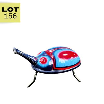 Vintage Tin Wind-Up | Walking Beetle