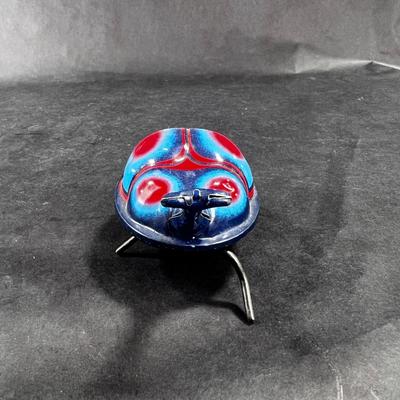 Vintage Tin Wind-Up | Walking Beetle