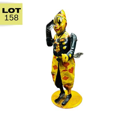 Antique Wind-Up | Windmill-Armed Clown | Germany