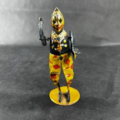Antique Wind-Up | Windmill-Armed Clown | Germany