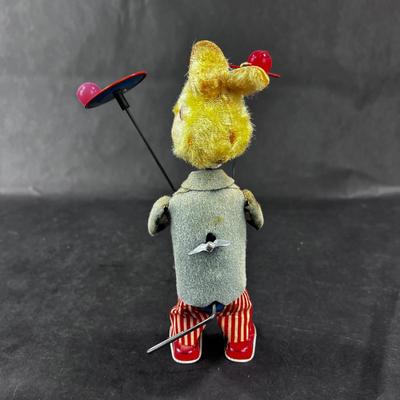 Vintage Wind-Up | Circus Rabbit with Balls and Plates