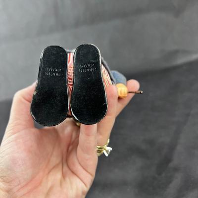 Vintage Wind-Up | Plush Donkey with Cane