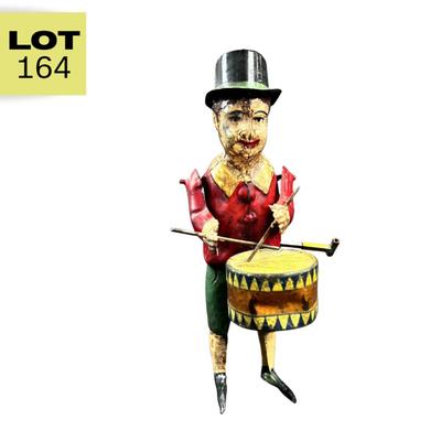 Antique Wind-Up | Colonial Drummer Boy | German