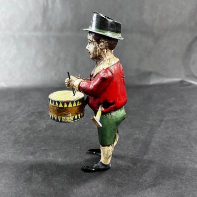 Antique Wind-Up | Colonial Drummer Boy | German