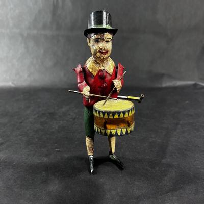 Antique Wind-Up | Colonial Drummer Boy | German