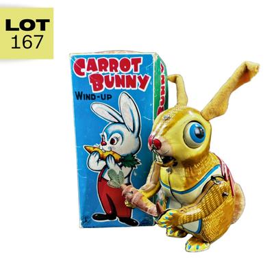 Vintage Wind-Up | Carrot Bunny | Alps