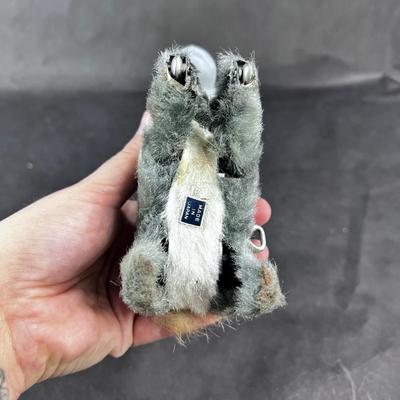 Vintage Wind-Up | Plush Hopping Donkey