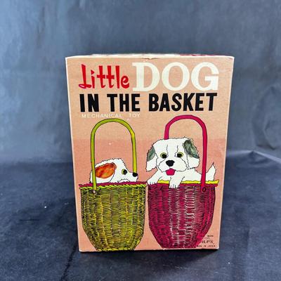 Vintage Wind-Up | Little Dog in the Basket | Alps