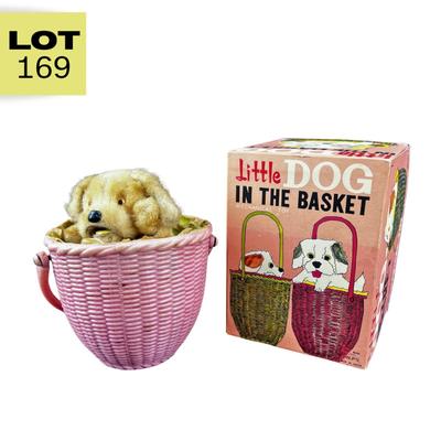 Vintage Wind-Up | Little Dog in the Basket | Alps
