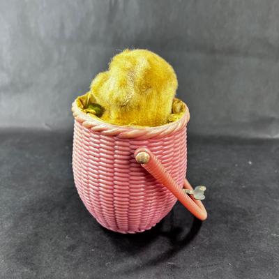 Vintage Wind-Up | Little Dog in the Basket | Alps