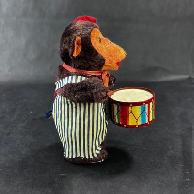 Vintage Wind-Up | Mechanical Jolly Drummer | Monkey