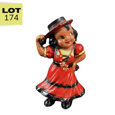 Vintage Wind-Up | Dancing Girl | Irwin Toys