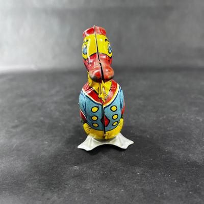 Vintage Wind-Up | Tin Waddling Duck | J Chein