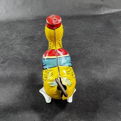 Vintage Wind-Up | Tin Waddling Duck | J Chein