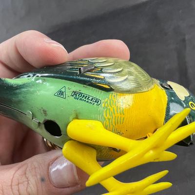 Vintage Wind-Up | Pecking Parakeet | Kohler Germany