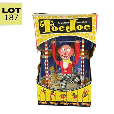 Vintage Lever Toy | Toe Joe | Ohio Art