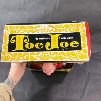 Vintage Lever Toy | Toe Joe | Ohio Art