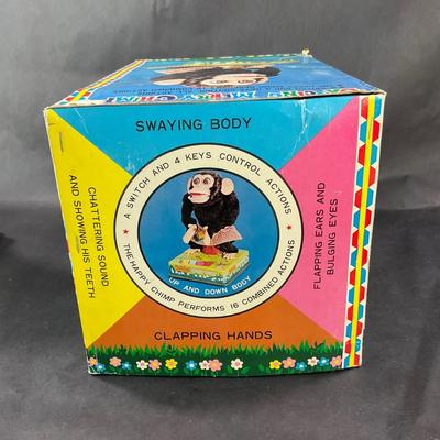 Vintage Battery Opp | Dancing Merry Chimp
