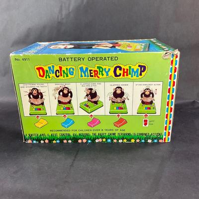 Vintage Battery Opp | Dancing Merry Chimp