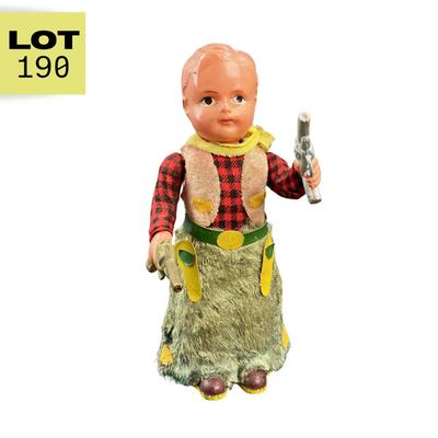 Vintage Wind-Up | Rootin' Tootin' Cowboy | Modern Toys