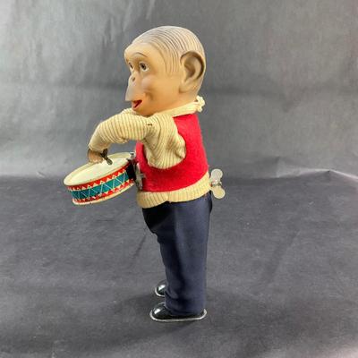 Vintage Wind-Up | Drumming Monkey | Max Carl