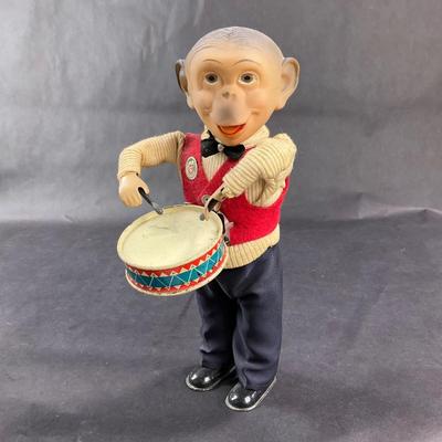 Vintage Wind-Up | Drumming Monkey | Max Carl