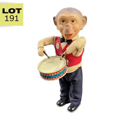 Vintage Wind-Up | Drumming Monkey | Max Carl