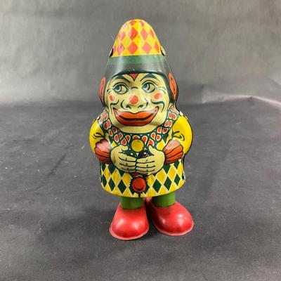 Vintage Wind-Up | Clown Walker | J Chein