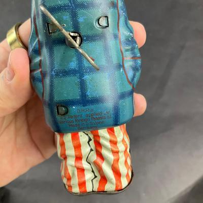 Vintage Wind Up | Long-Necked Clown | US Zone Germany