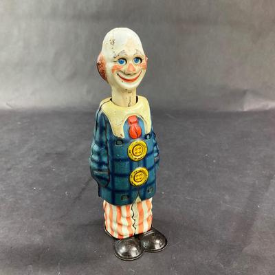 Vintage Wind Up | Long-Necked Clown | US Zone Germany